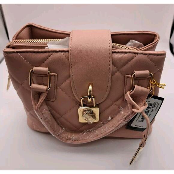 Bebe‎ Los Angeles Kellen Small Satchel Blush MSRP $99 - Picture 1 of 7